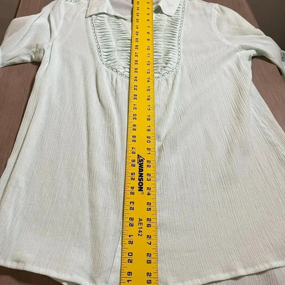 Women’s Bandolino Button Down Top Size Large - Picture 5 of 7
